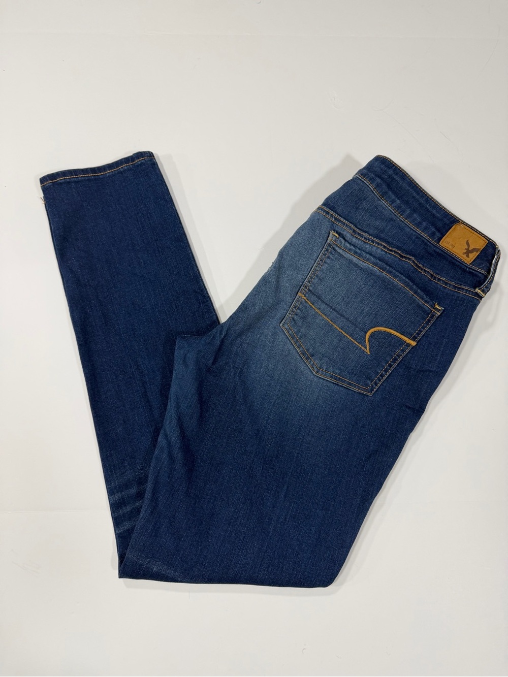 American Eagle Outfitters Dark Blue Skinny Jeans